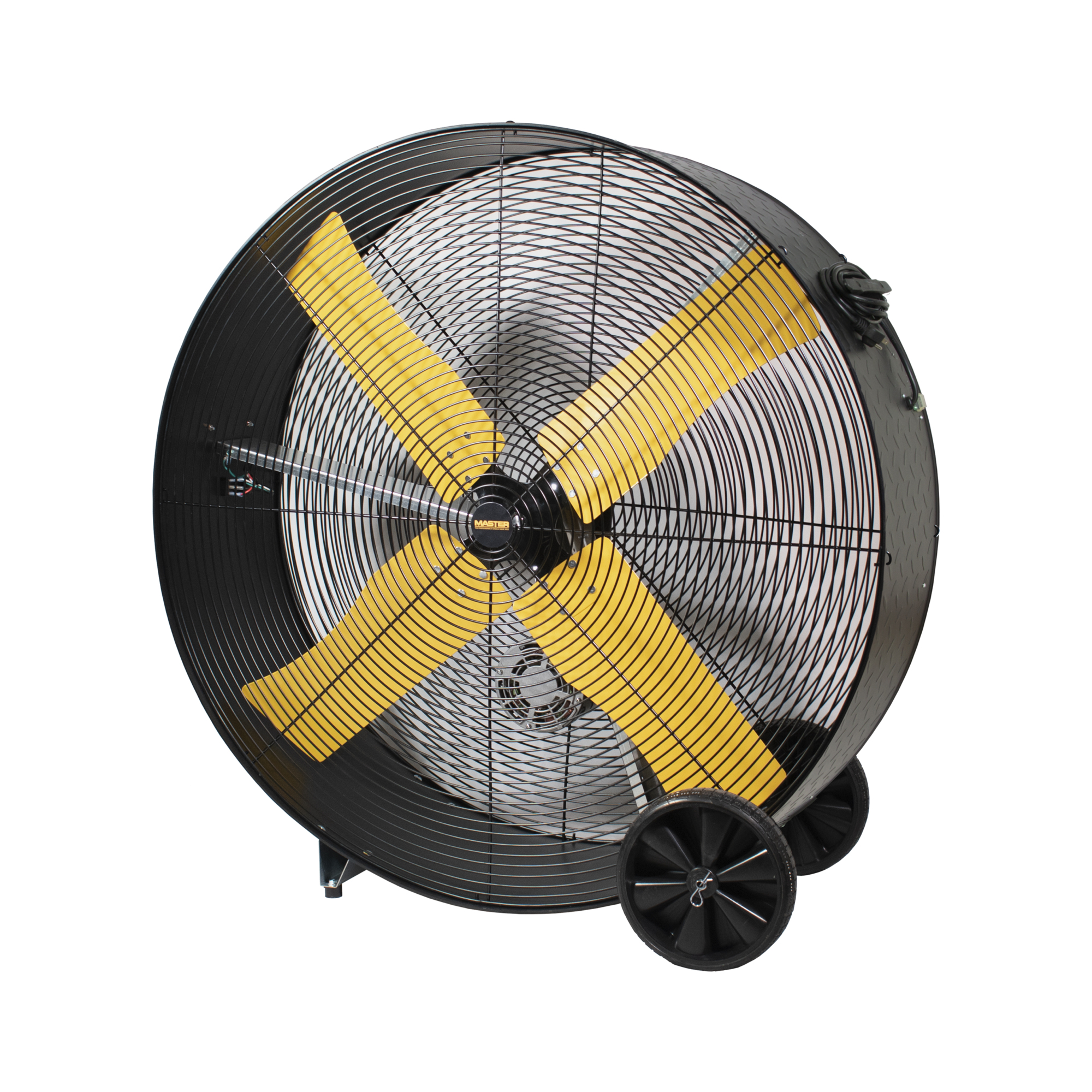 Master, High Capacity Barrel Fan, Fan Diameter 42 in, Air Delivery 13300 cfm, Volts 120, Model# MAC-42-BDF-C